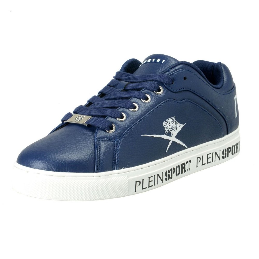 Plein Sport "Julian" Men's Blue Fashion Sneakers